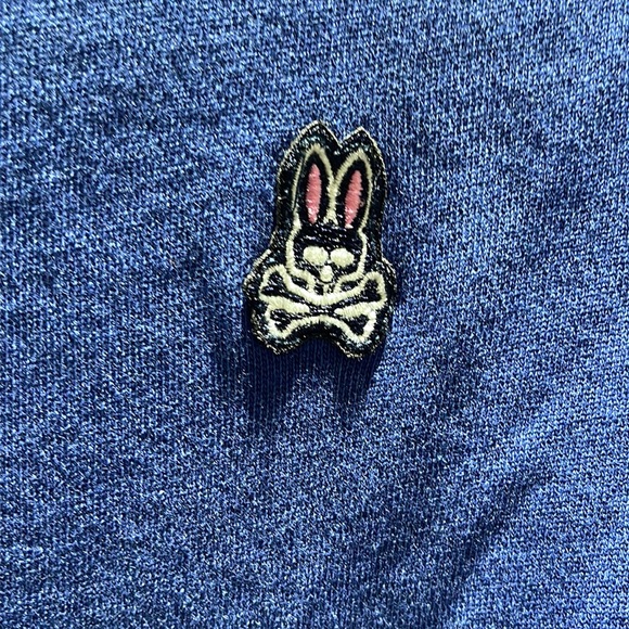 BNWT Men Psycho Bunny Logo Sweatshirt Assorted sizes Blue - Picture 5 of 10